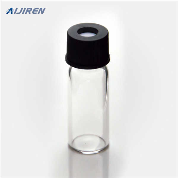 short thread white graduation line autosampler glass vials